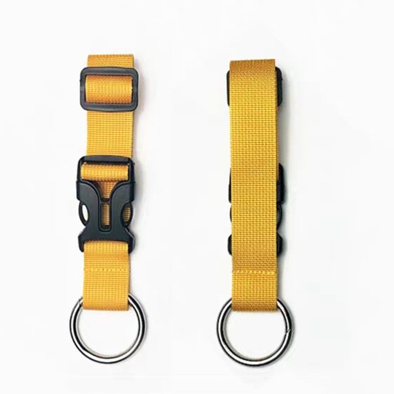Inn ที่วางเสื้อโค้ทแบบปรับได้ Gripper พกพาบน Baggage กระเป๋าเดินทางแหวนตะขอกระเป๋าถือคลิป