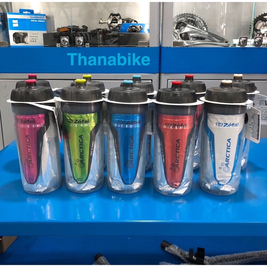 ขวดน้ำ จักรยาน ZEFAL ARCTICA 550ml (made in france) ขวดน้ำเก็บความเย็น (BPA Free)