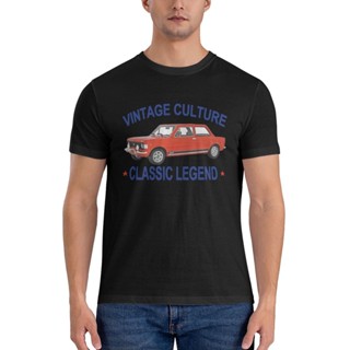 เสื้อยืด พิมพ์ลายกราฟฟิค Italian Car Fiat 128 Rallyhot สไตล์วินเทจ