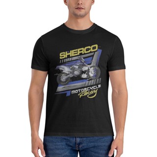 Sherco Racing Guys เสื้อยืด แฟชั่นฤดูร้อน สําหรับผู้ชาย