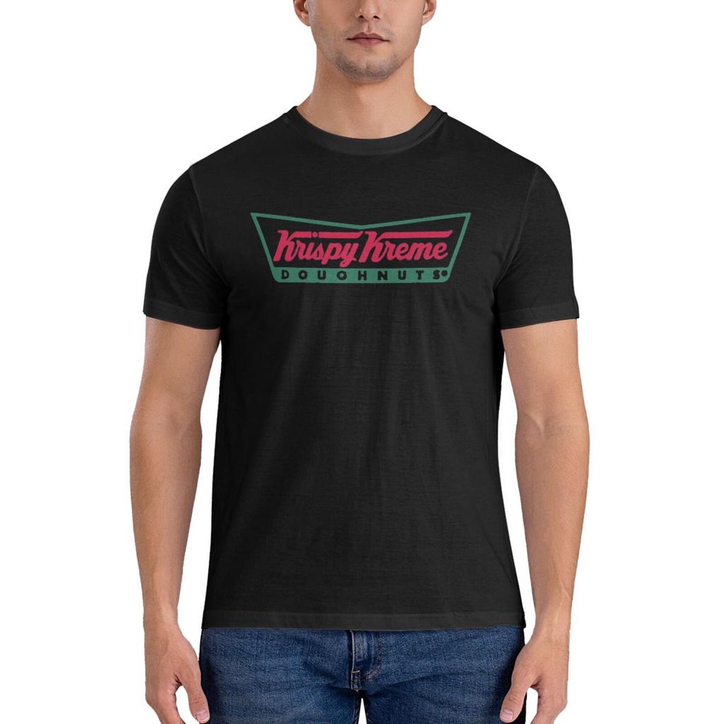Krispy Kreme Donut Dunkin Doughnut Humor Coffee ใหม่ล่าสุด Tshirt สําหรับ Man