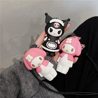 ✨ Anti-shock Cartoon Case ✨เคสตัวการ์ตูนป้องกันการกระแทก Sanrio 🍼 เคสกันรอย ของใช้ เครื่องดื่ม น่ารัก พร้อมสายคล้อง