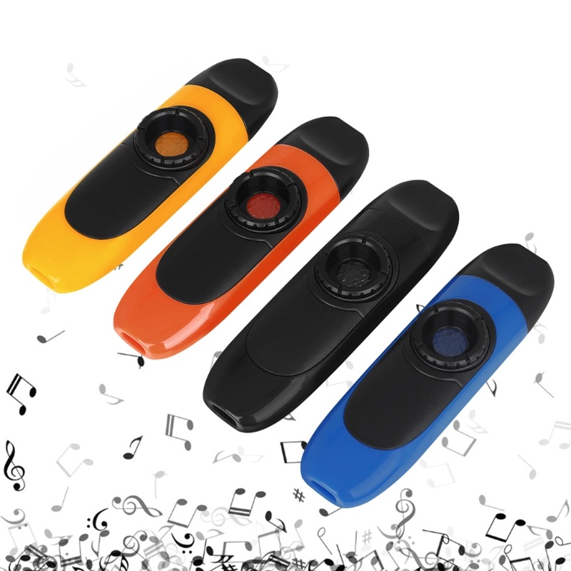 Amoy เครื่องดนตรี Kazoos พลาสติก Kazoo Instrument Kazoo ขลุ่ย Kazoo สี Kazoos พร้อมเมมเบรนขลุ่ยสําหร