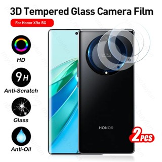 3PCS Back 3D Curved Tempered Glass Camera Protective Case For Honor X9a Magic5 Lite 5G RMO-NX1 6.67" Rear Lens Cover Honar Honer