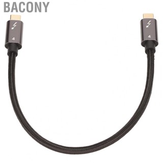 Bacony USB 4.0 Cable 8K HD 40Gbps PD 100W Type C to Type C Fast Charging Cord for Phone Notebook