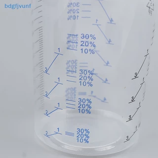 BDGF Professional ถ้วยผสมสี 6100ml 10/50 ชิ้นพลาสติก Calibration หม้อสําหรับ Auto Body Shop และ House Renovation TH