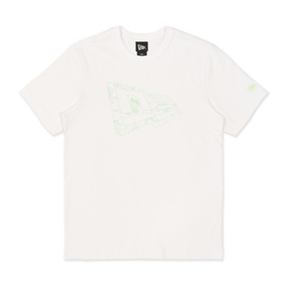 NEW ERA เสื้อรุ่น SHORT SLEEVE TEE ZODIAC WHITE