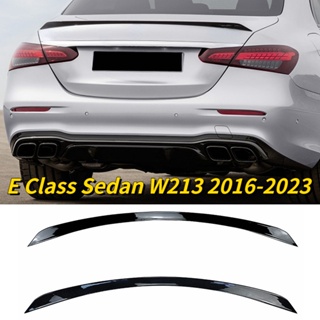 ปีกสปอยเลอร์ คาร์บอนไฟเบอร์ ABS สําหรับ Mercedes Benz E Class W213 E200 E300 E320 E63 2016-2023