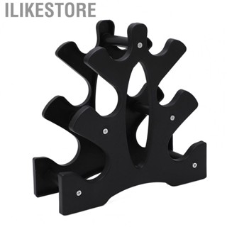 Ilikestore Dumbbell Rack 3 Tier PP Material Compact Weight Rack 20kg Bearing