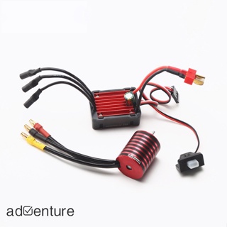 Adven มอเตอร์ไร้แปรงถ่าน 2430 5800KV 6300KV 7200KV 25A Esc สําหรับรถบังคับ Traxxas HSP Wltoys SYC MN 1/16 1/18