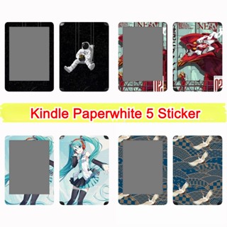 สติกเกอร์ฟิล์ม ลายการ์ตูนน่ารัก กันน้ํา กันรอยขีดข่วน สําหรับ Kindle Paperwhite 5 Kpw5 11th Generation E-book 2022