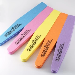 ตะไบขัดเล็บ ตะไบเล็บ ตะไบบัฟ 2หน้า เครื่องมือทำเล็บ 3 สีให้เลือก