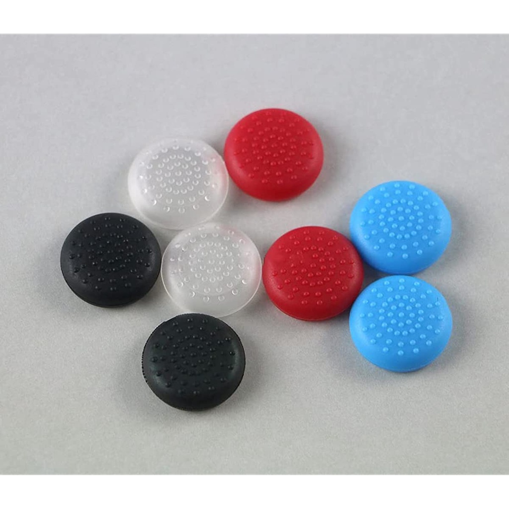 2pcs Thumbsticks จอยสติ๊กสําหรับ Nintendo SWITCH, สวิทช์ OLED, สวิทช์ Lite TPU Thumb Grips หมวก Protector ครอบคลุม Grips ปุ่มหมวกเกม