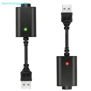 Gentlehappy อะแดปเตอร์แปลงสายชาร์จ USB 510 เกลียว ทนทาน พร้อมไฟแสดงสถานะ 3 ชิ้น