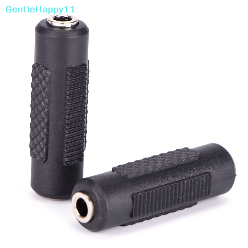 Gentlehappy อะแดปเตอร์เชื่อมต่อเสียงสเตอริโอ aux ตัวเมีย เป็นตัวเมีย 3.5 มม.