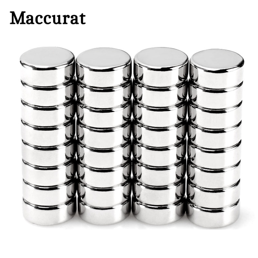 10 ชิ้น 3D เครื่องพิมพ์ Super Magnetic Neodymium Rubidium Magnetic 6*3 มม.เหล็กความแข็งแรงสูงบางวงกลม Neodymium Iron Boron แม่เหล็ก