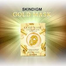 ❤️❤️ มาส์กแผ่นสูตรสารสกัดจากทองคำ อุดมไปด้วยสารต้านอนุมูลอิสระ Gold Mask Gold Essence Mask 26ml x 10pcs.