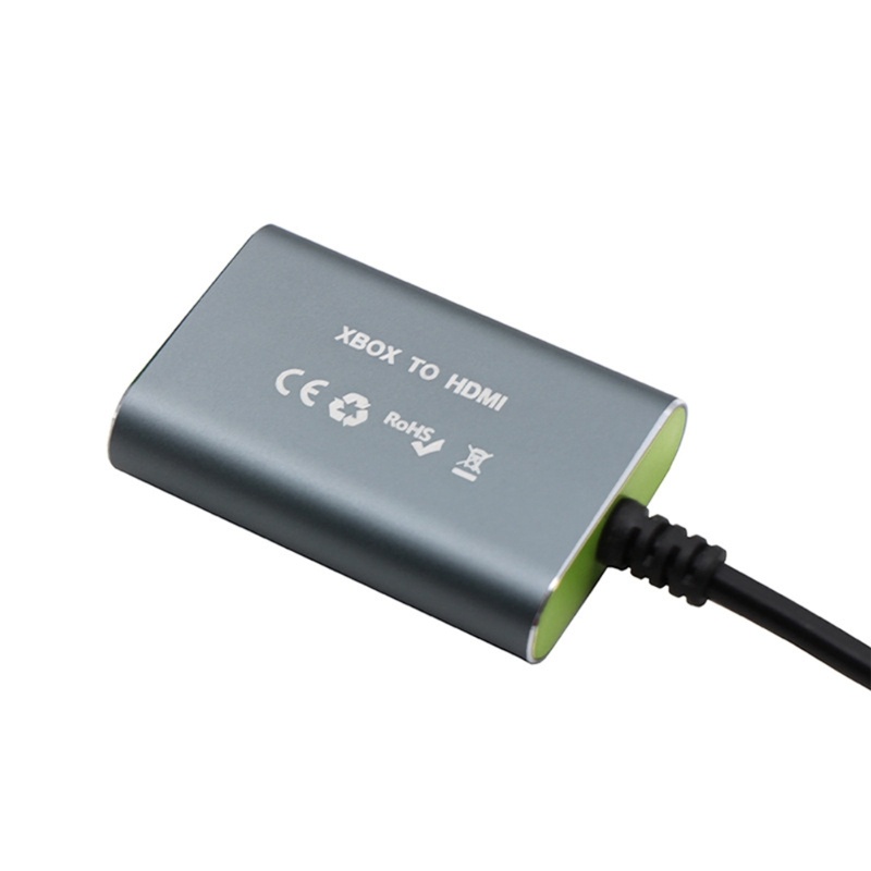 Poop อะแดปเตอร์เชื่อมต่อวิดีโอเกมคอนโซล รองรับ 720P 1080i สําหรับ Xbox ...