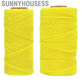 Sunnyhousess Diving Reel Line Replacement Bright Color Diving Wreck Reel Line High Strength for Seafloor