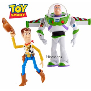 โมเดลทอยสตอรี่ บัสไลท์เยียร์ Buslightyear วู้ดดี้ Woody การ์ตูน TOYSTORY 4 ใส่ถ่านมีเสียงมีไฟ เดินได้ ตัวใหญ่ 30 cm