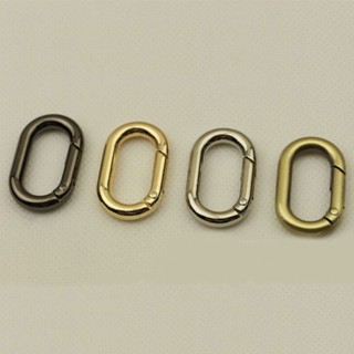 BIBITOP พวงกุญแจโลหะ รูปไข่ สําหรับห้อยกระเป๋าหนัง เข็มขัด ห…