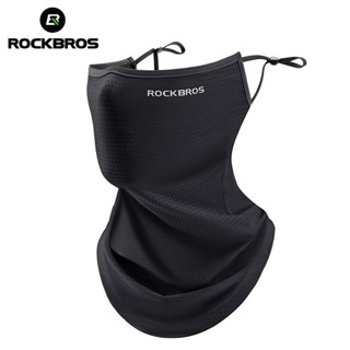 【Fulfilled by Shopee】Rockbros ผ้าเรยอน ฤดูร้อน หน้ากาก ป้องกันรังสียูวี แห้งเร็ว คลุมใบหน้า กันแดด ผ้าพันคอ ระบายอากาศ ป้องกันคอ แขวนหู