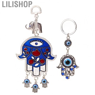 Lilishop Blue Eye Pendant Keychain  Blue Eye Pendant Decoration Hand Made Jewelry  for Car