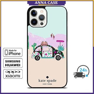 SAMSUNG เคสป้องกันโทรศัพท์มือถือ ลาย KateSpade Road Trip 89 สําหรับ iPhone 14 Pro Max 13 Pro Max 12 Pro Max Note10 Plus S22 Ultra