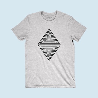 สามเหลี่ยม เรขาคณิต Geometric Triangle เสื้อยืด เสื้อสกรีน เสื้อยืดสกรีน เสื้อยืดวัยรุ่น