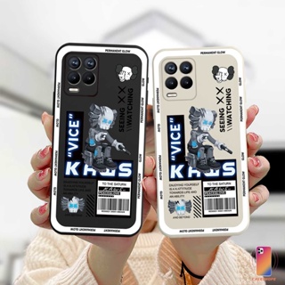 เคสโทรศัพท์มือถือ TPU นิ่ม ป้องกันเลนส์กล้อง ลาย KAWS สไตล์พังก์ สําหรับ Realme C21Y C31 C35 C11 2021 C15 C21 C25 C20 C3 C12 C2 C25S 5S 5 5S 5i C17 7i C1 C25Y C2 C3i