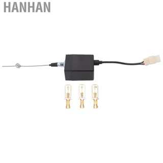 Hanhan Electronic Shutdown Controller Plastic  Engine Stop Switch 12V 4 Wire for Diesel Engines