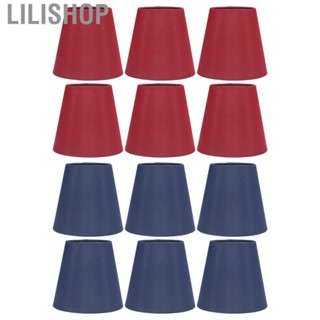 Lilishop Fabric Lampshade  Modern Simple Modern Lamp Shade Wear Resistant  for E14 Bulb for Miniature Bulb