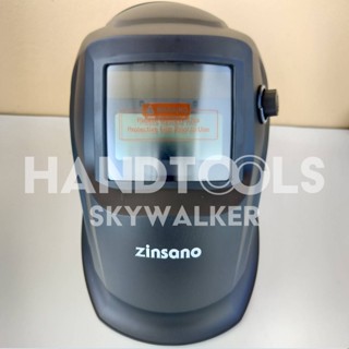 ZN400S หน้ากากเชื่อม อัตโนมัติ ปรับได้ พลังงานโซล่าเซลล์ ZINSANO สินค้าเเท้รับประกันจากผู้เเทนจำหน่าย TRUE COLOR