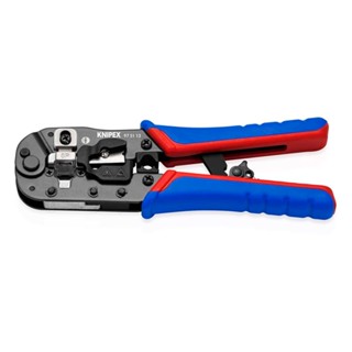 KNIPEX Crimping Pliers for RJ45 Western plugs คีมย้ำสำหรับปลั๊กแบบตะวันตก รุ่น 975113