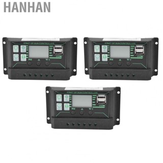 Hanhan Solar Controller Adjustable PWM Solar Controller for Solar Panel