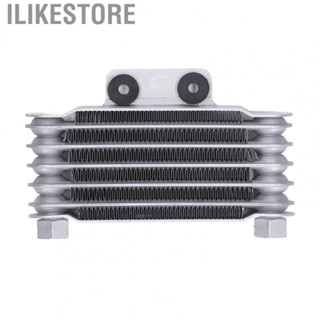 Ilikestore Transmission Oil Cooler 125ml Quick Cooling 6 Rows Motorcycle Oil Cooler for 50 To 150cc Dirt Bike Motocross