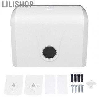 Lilishop Paper Towel Dispenser  ABS View Window  Easy Change Toilet Paper Holder Wide Application  for Kitchen