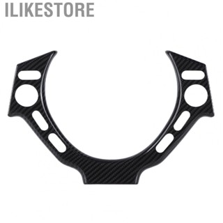 Ilikestore Steering Wheel Frame Trim  Scratch Proof Steering Wheel Frame  for Automobile Repacking Replacement for NISSAN GTR R35 2009‑2016