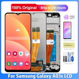 อะไหล่หน้าจอสัมผัส LCD 6.5 นิ้ว สําหรับ Samsung Galaxy A03s Samsung A037 A037F A037F DS