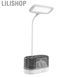 Lilishop Desk Lamp  Eye Protection 24 Light Beads Table Reading Lamp 3 Gear Light  for Office