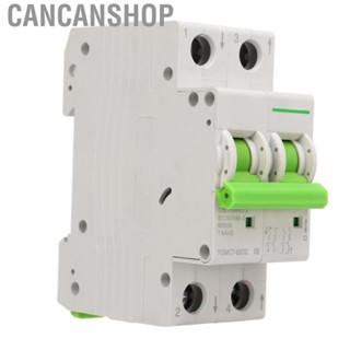 Cancanshop DC Miniature Isolator  Versatile 550V Solar PV System Circuit Breaker  for Control