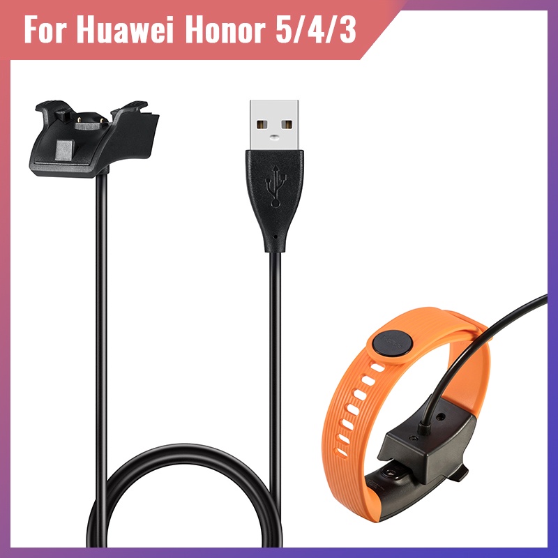 อะแดปเตอร์สายชาร์จ USB 1 เมตร แบบพกพา สําหรับ Huawei Honor 5 4 3 Huawei Band 4 Pro
