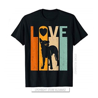 เสื้อยืดลําลอง แขนสั้น พิมพ์ลาย Proud Love Australian Cattle Dog สไตล์วินเทจ ขนาดใหญ่ สําหรับผู้ชาย ไซซ์ 4XL 5XL 6XL