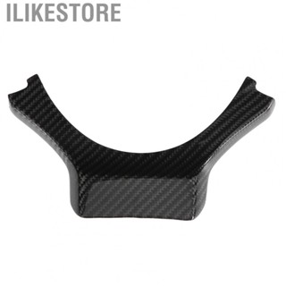 Ilikestore Steering Wheel   Steering Wheel Trim 3K Weaven Forged Carbon Fiber  for Es Rx Nx Is 16‑20 for Car Conversion