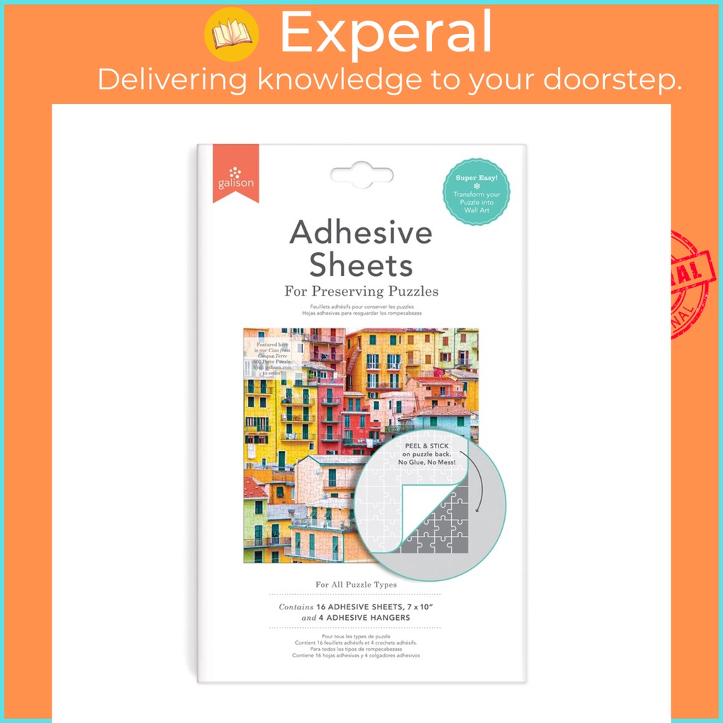 Puzzle Glue Sheets โดย Galison Mudpuppy (ฉบับสหรัฐอเมริกาปกอ่อน)
