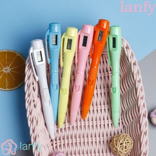 Lanfy 2 in 1 ปากกาลูกลื่นดิจิทัล 0.5 มม. แห้งเร็ว อเนกประสงค์ ทนทาน สําหรับนักเรียน สํานักงาน