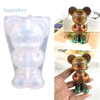 Hap แม่พิมพ์ซิลิโคน รูปการ์ตูนหนู สําหรับทําสบู่ เทียน DIY