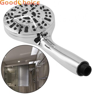 【Good】Shower Head High Pressure Round Super Powerful Jet Wall Mounted Accessories【Ready Stock】