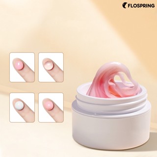 Flospring กาวต่อเล็บเจล 15 มล. 4 สี ประหยัดแรงงาน ใช้ง่าย สําหรับตกแต่งเล็บ DIY