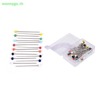 Monnygo หมุดหัวมุก DIY อุปกรณ์เสริม สําหรับเย็บผ้า 50 ชิ้น